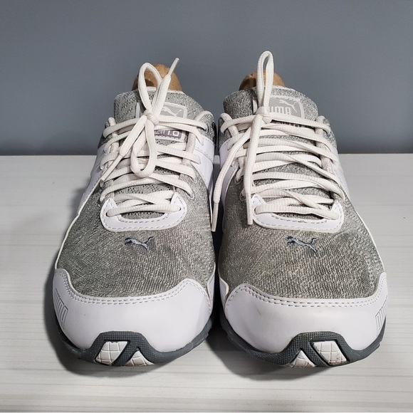PUMA Women’s Sneakers Gray and White, Size 9 - Picture 2 of 6